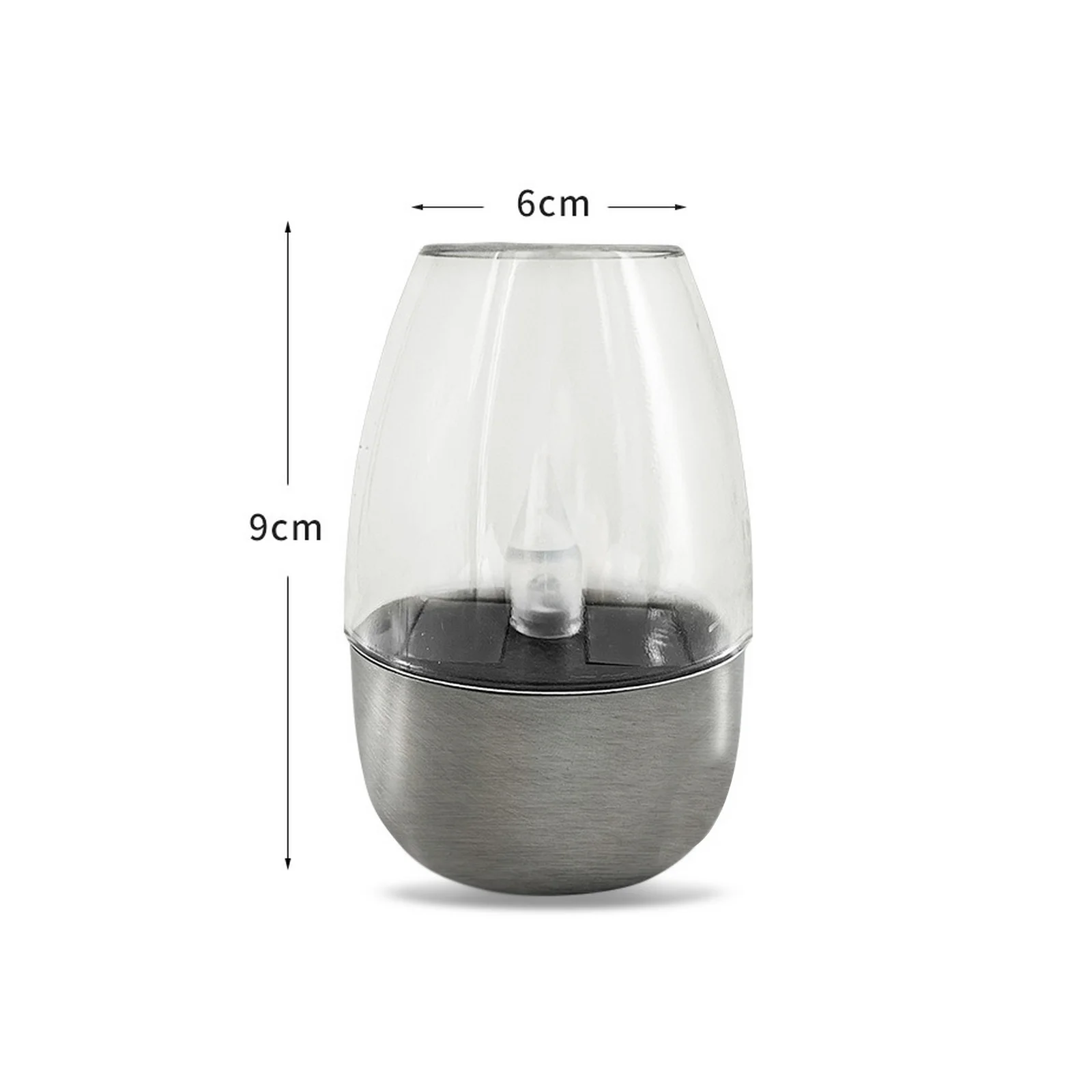 

10PCS Solar Lawn Lights Candle Wine Glass Ladder Light Courtyard Night Light Rainproof Solar Landscape Light Home Decoration