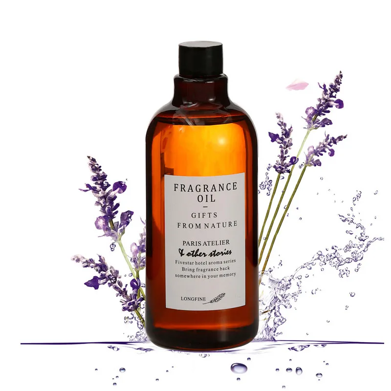500ml Hotel Aromatherapy Plant Essential Oil Supplement Perfume Lavender Home Air Freshener Fragrance for Lncense Machine
