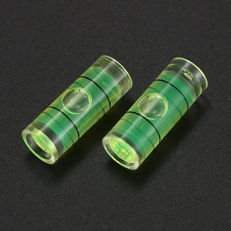 4 шт. 9 5 мм (D)X25mm акриловая трубка с прозрачным сферическим уровенем флакон 3/8