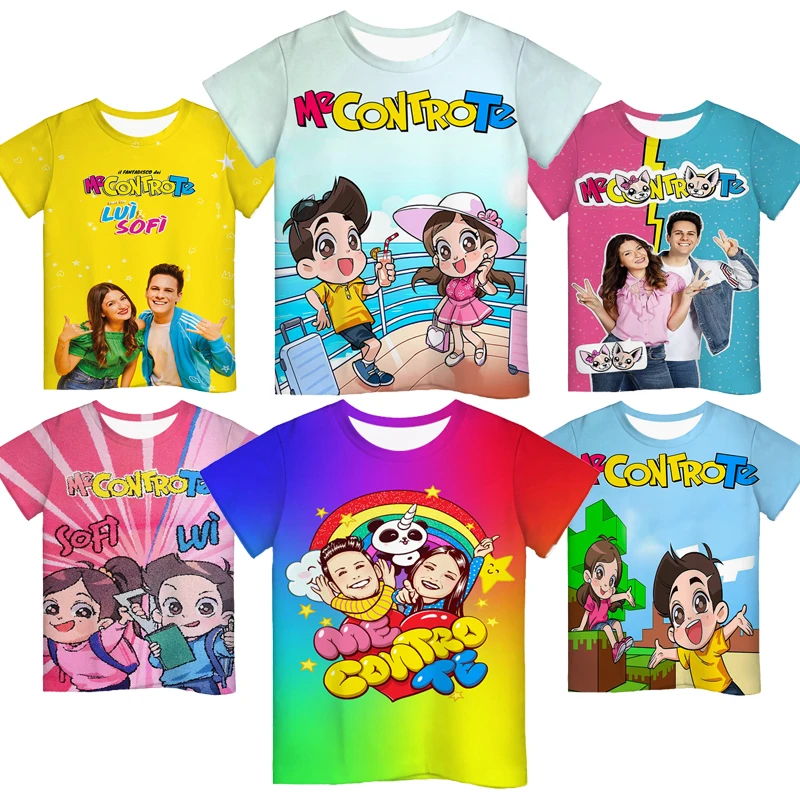 

Summer Kids Me Contro Te 3D Print T-shirt Toddler Tshirts Children Cartoon Anime T Shirts Camiseta Boys Girls Teens Tee Tops