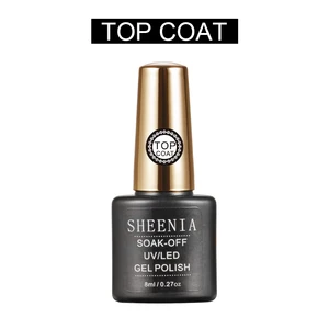 Новинка 2022, верхнее покрытие Sheenia TC025, искусственное прозрачное отмачиваемое, Праймер, Гель-лак, стойкий гель