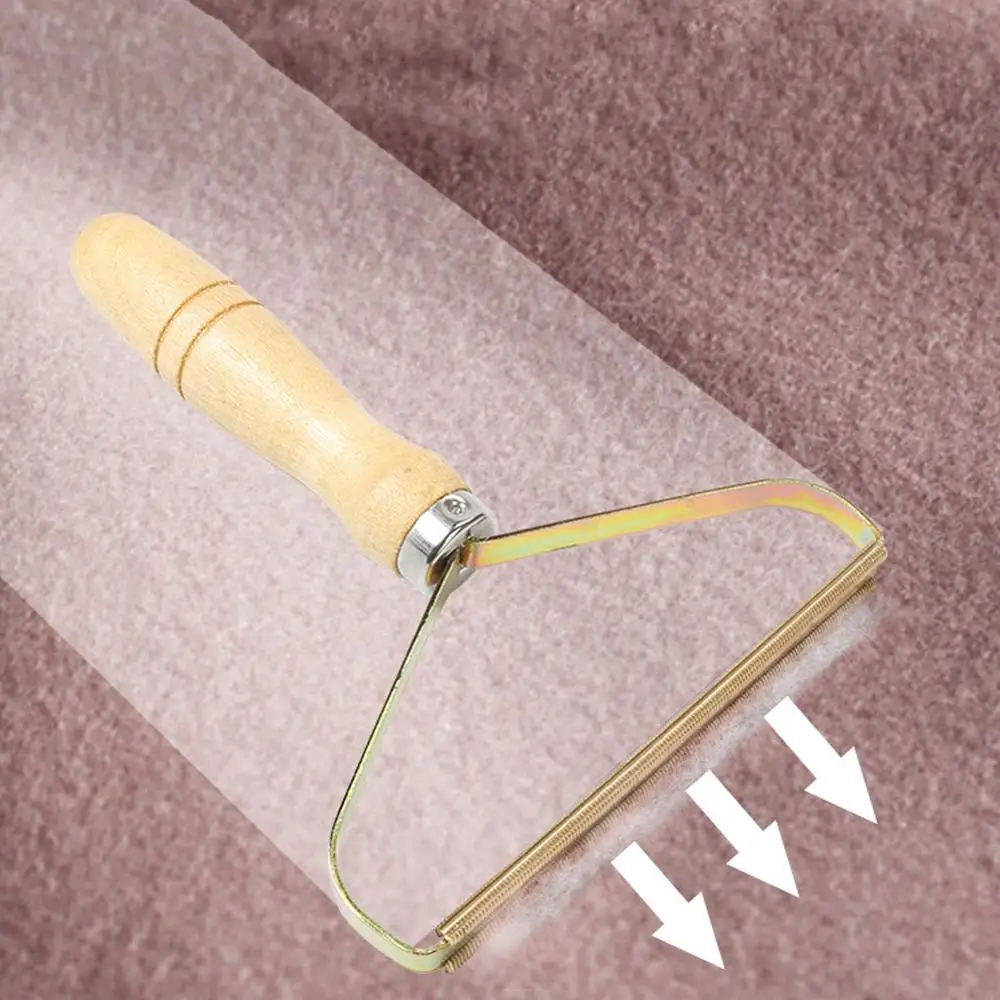 

Portable Lint Remover Clothes Fuzz Fabric Shaver Brush Tool Power-Free Fluff Removing Roller for Sweater Woven Coat