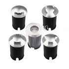 Светодиодный встраиваемый светильник IP68, 1 Вт, 3 Вт, 5 Вт, 12 в пост. Тока, 1234, вид сбоку