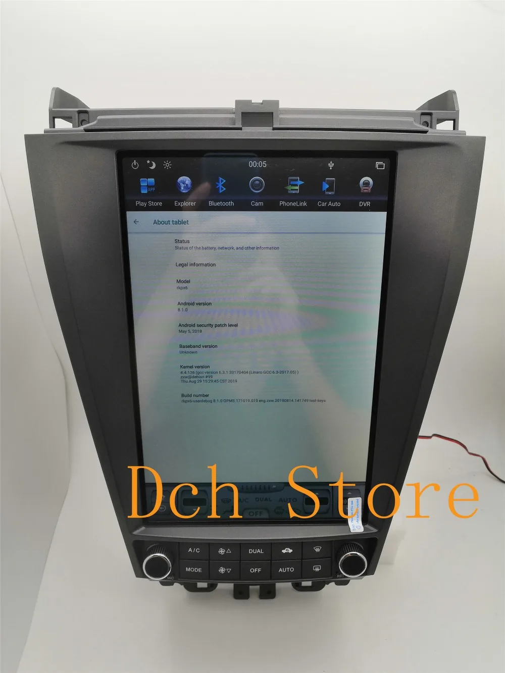 12,1 ''tesla стиль Android 8,1 автомобильный dvd-плеер gps для HONDA ACCORD 7 семь 2003-2007 px6 carplay радио naivgation стерео ips