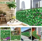 Решетка Apofly с искусственными листьями, для сада, регулируемые декоративные заборы, выдвижное украшение забора, деревянные заборы