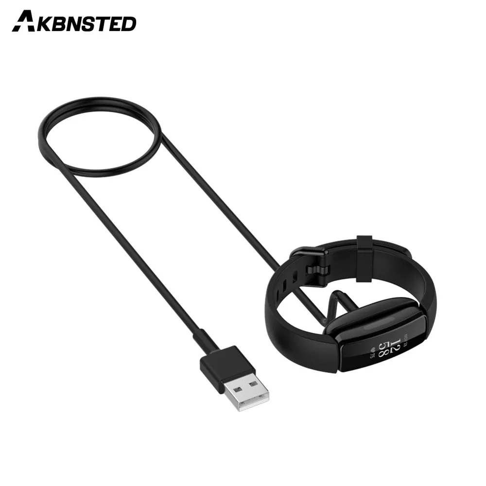 

AKBNSTED USB Charger For Fitbit Ace 3 Charging Cable Smart Watch Accessories For Fitbit Inspire 2 / Ace3 Data Cord Charging Dock