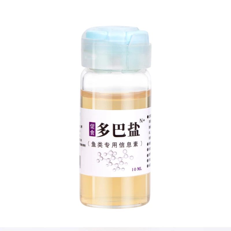 

10ml Dopa-salt Fish Hunger Hormone Strong Fish Shrimp Attractant Pheromones for fish for all kind of Lures and Baits