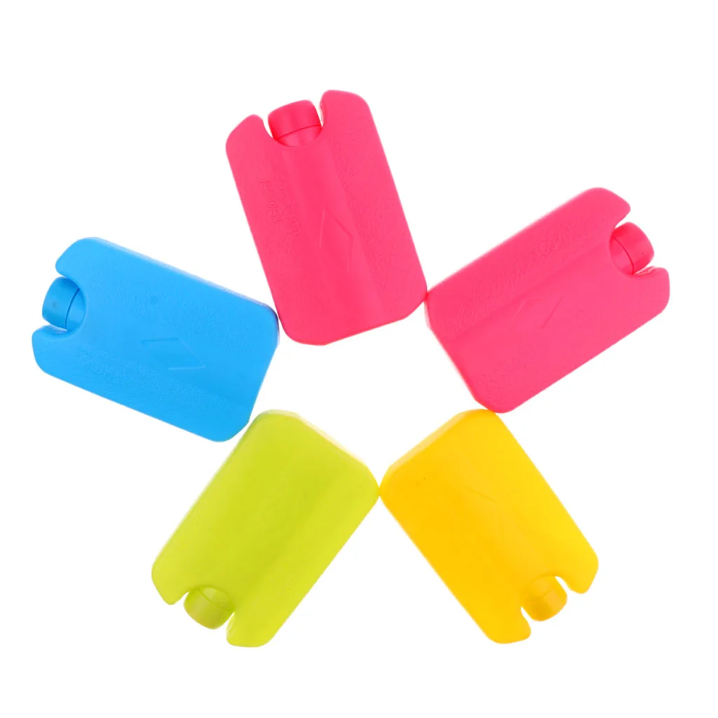 5 шт. многоразовые прохладный пакеты сумка-холодильник охлаждение элементы для