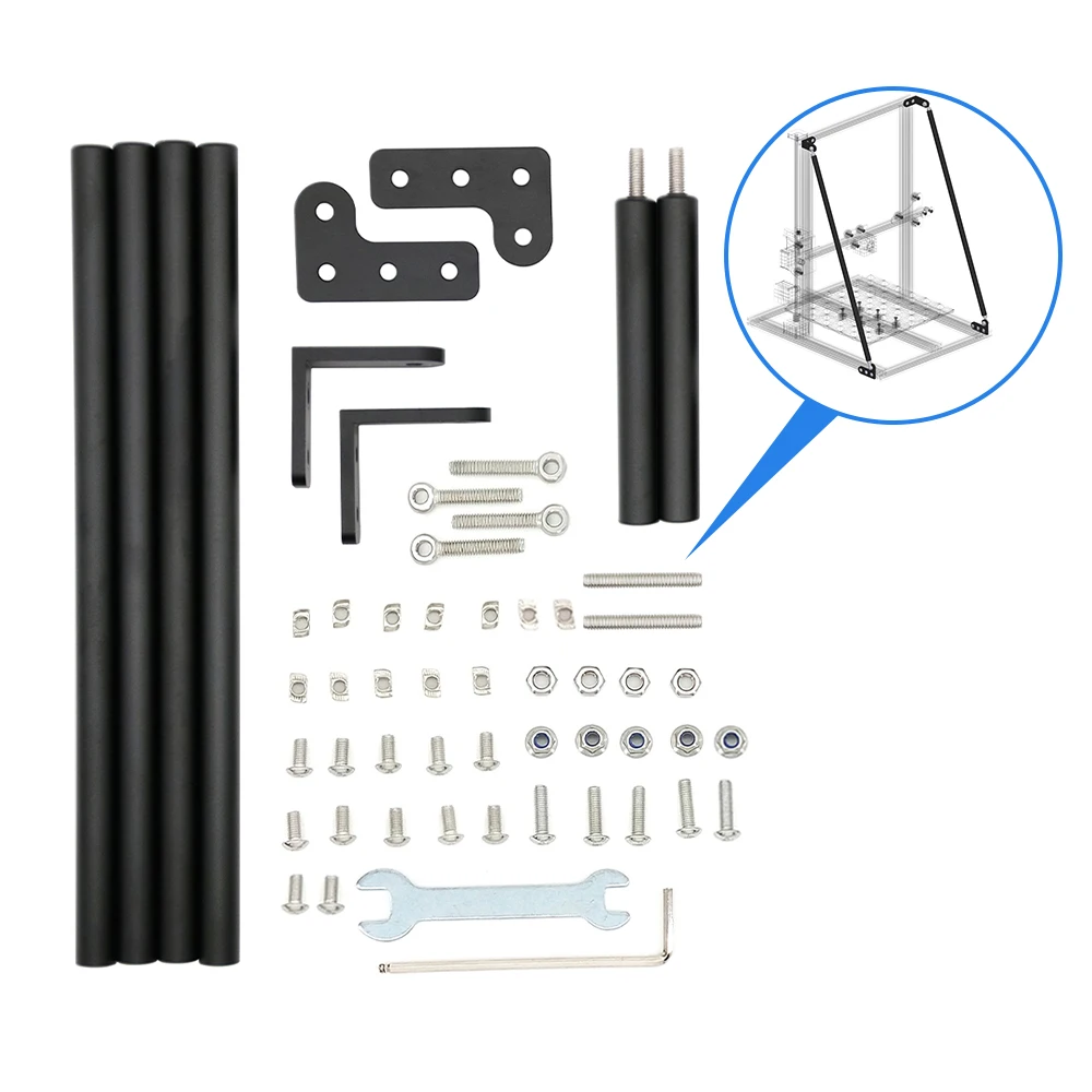 Детали для 3D-принтера опорный стержень Creality 3D CR-10 S5/Ender-3 Pro Alfawise U10/U20 TEVO Tornado Anet E12 |