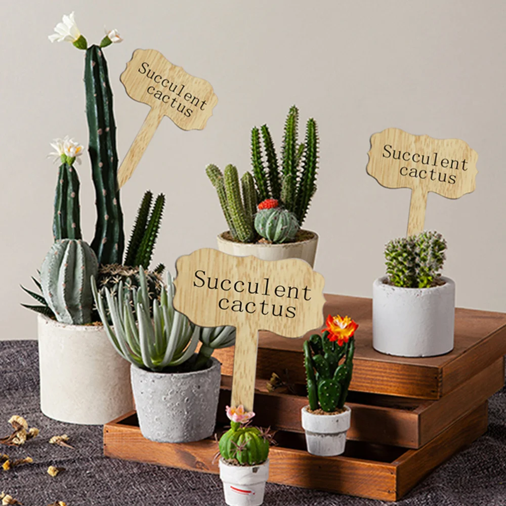 

60 Pcs Creative Flower Tags Reusable Plants Labels Decorative Vegetable Labels
