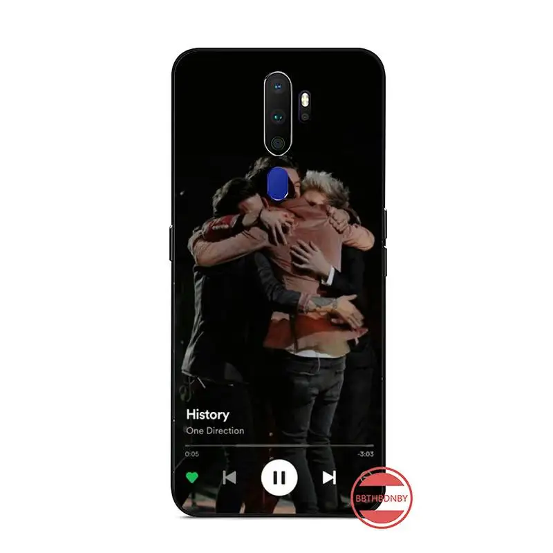 

One direction British band Phone Case For OPPO F 1S 7 9 K1 A77 F3 RENO F11 A5 A9 2020 A73S R15 REALME PRO