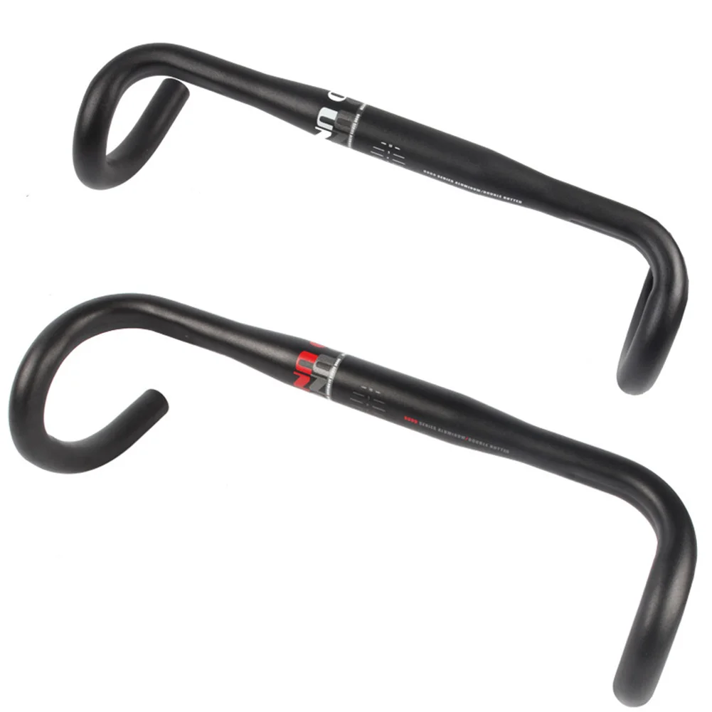 380/400/420/440 мм компактный велосипедный руль из алюминиевого сплава универсальный