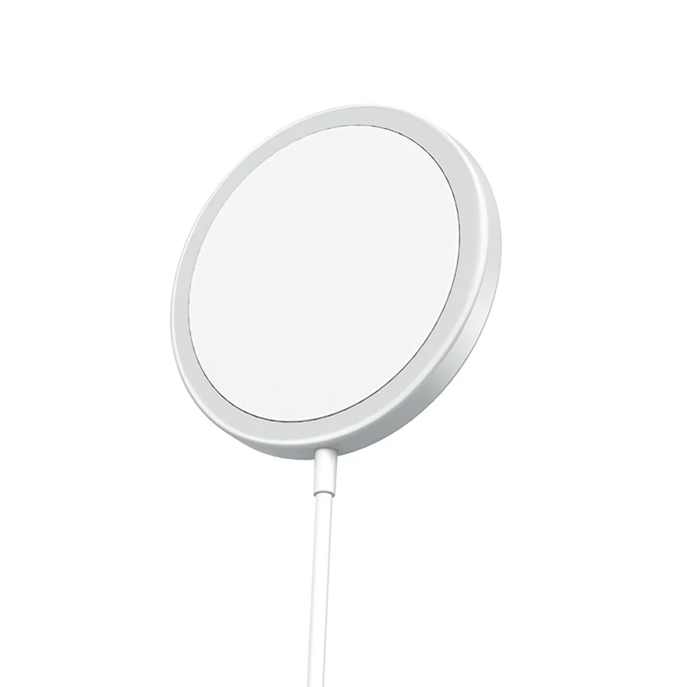

15W Qi Magnetic Metal Material Wireless Charger for iPhone 12 Series 0.1S Fast Response Wireless Charging Pad for Samsung Xiaomi