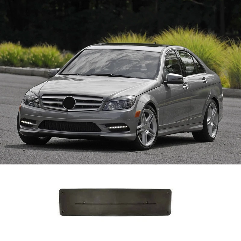 Передний Кронштейн номерного знака опорное крепление 2048170378 для Mercedes Benz W204 C180 C200