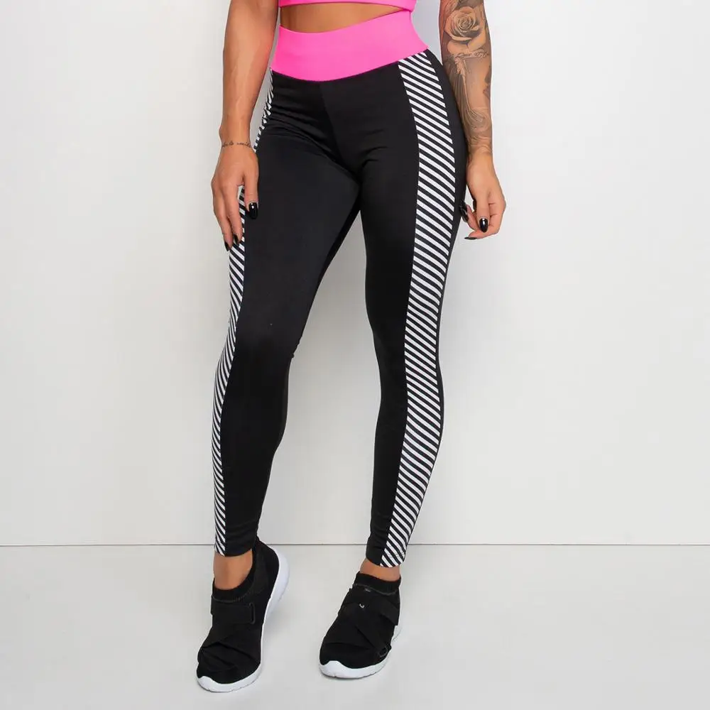 

New Style Workout High Waist Ladies Sportswear Skinny Leggings Autumn Sportswear Women Push Up Fitness Legging