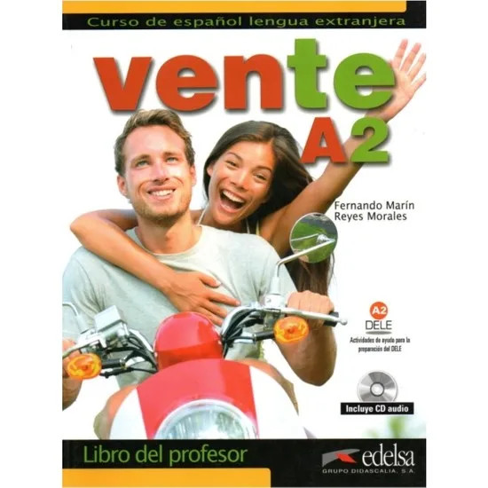 

Edelsa Broadcasts Vente A2 : Libro Del Profesor Collective Libros en español Spanish Books