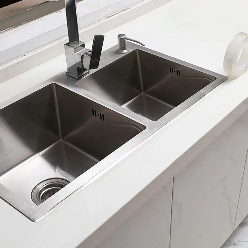 Клейкая лента прозрачная для ванной и кухни самоклеящаяся 1/3/5 м|Лента| |