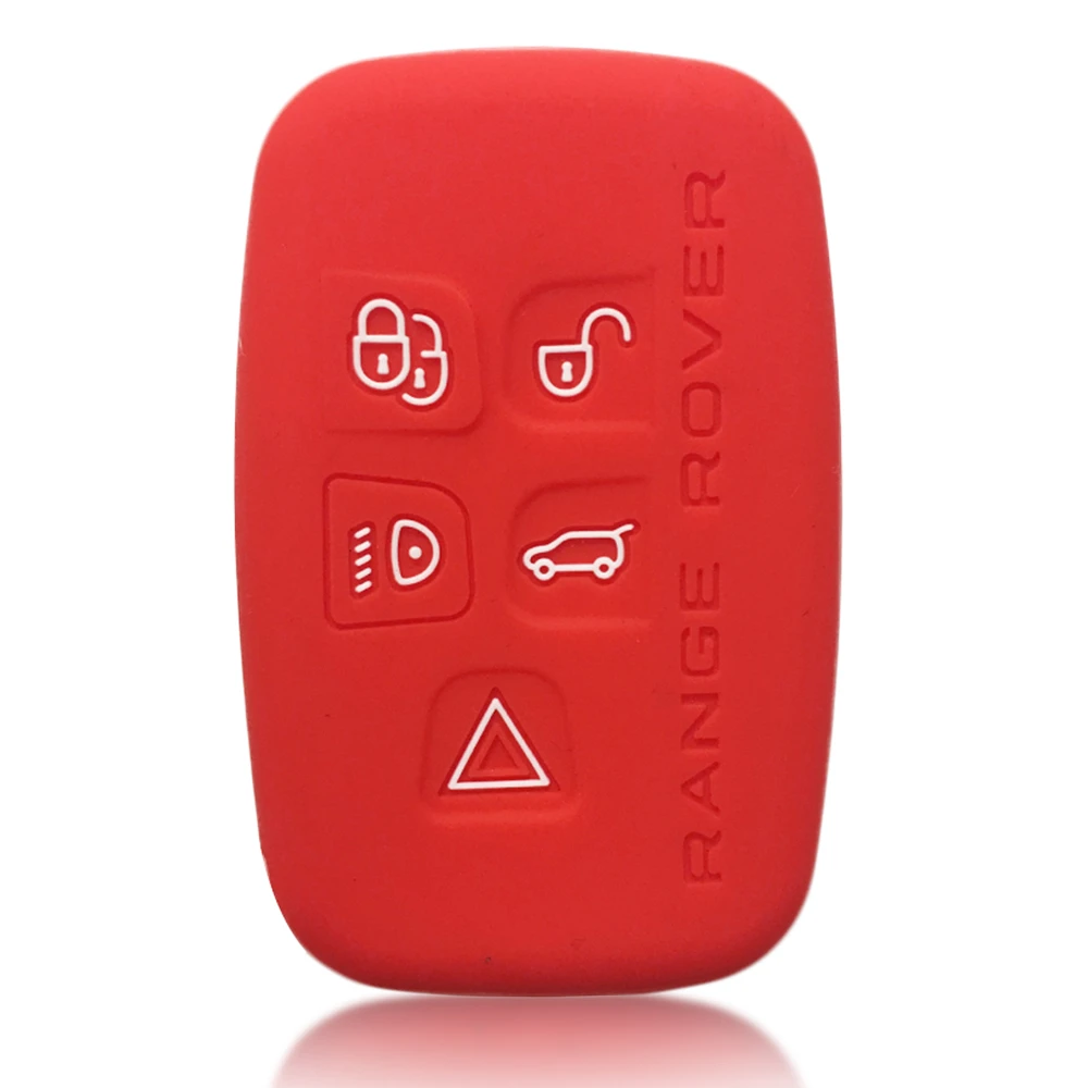 Силиконовый чехол для автомобильного ключа Land Rover Freelander 2 Range Velar 2020 Discovery Sport 2019 Vogue