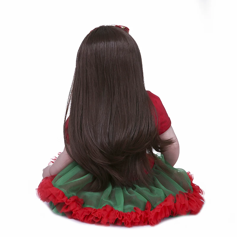 NPK Original 60CM muñeca bebé niña reborn princesa navidad regalo alta calidad suave tacto real | Игрушки и хобби