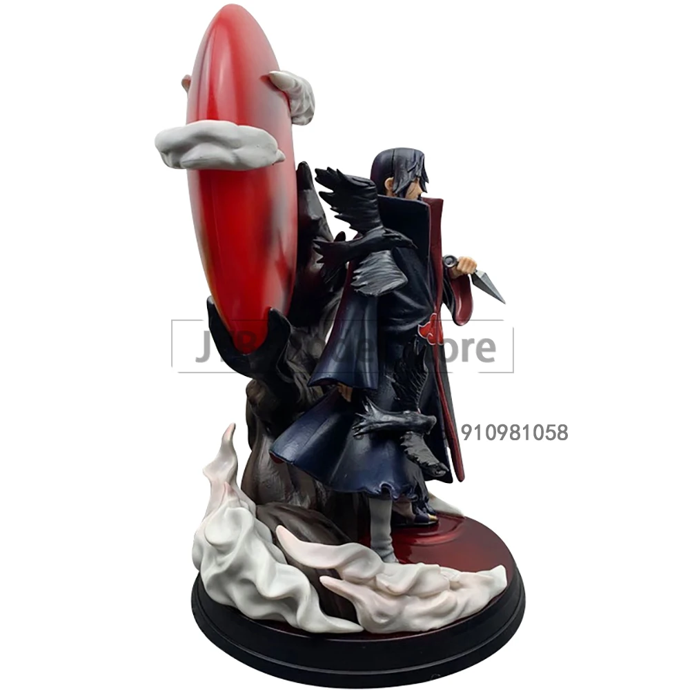 

Naruto Figure Gk Shippuden Tsukuyomi Uchiha Itachi Model Luminous Anime Battle Scene Statue Figma Kid Collectible Toy Gift Doll