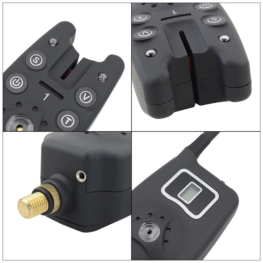 Беспроводной сигнализатор поклевки для рыбалки B1203S 1 + 4 комплекта свингер из ЭВА