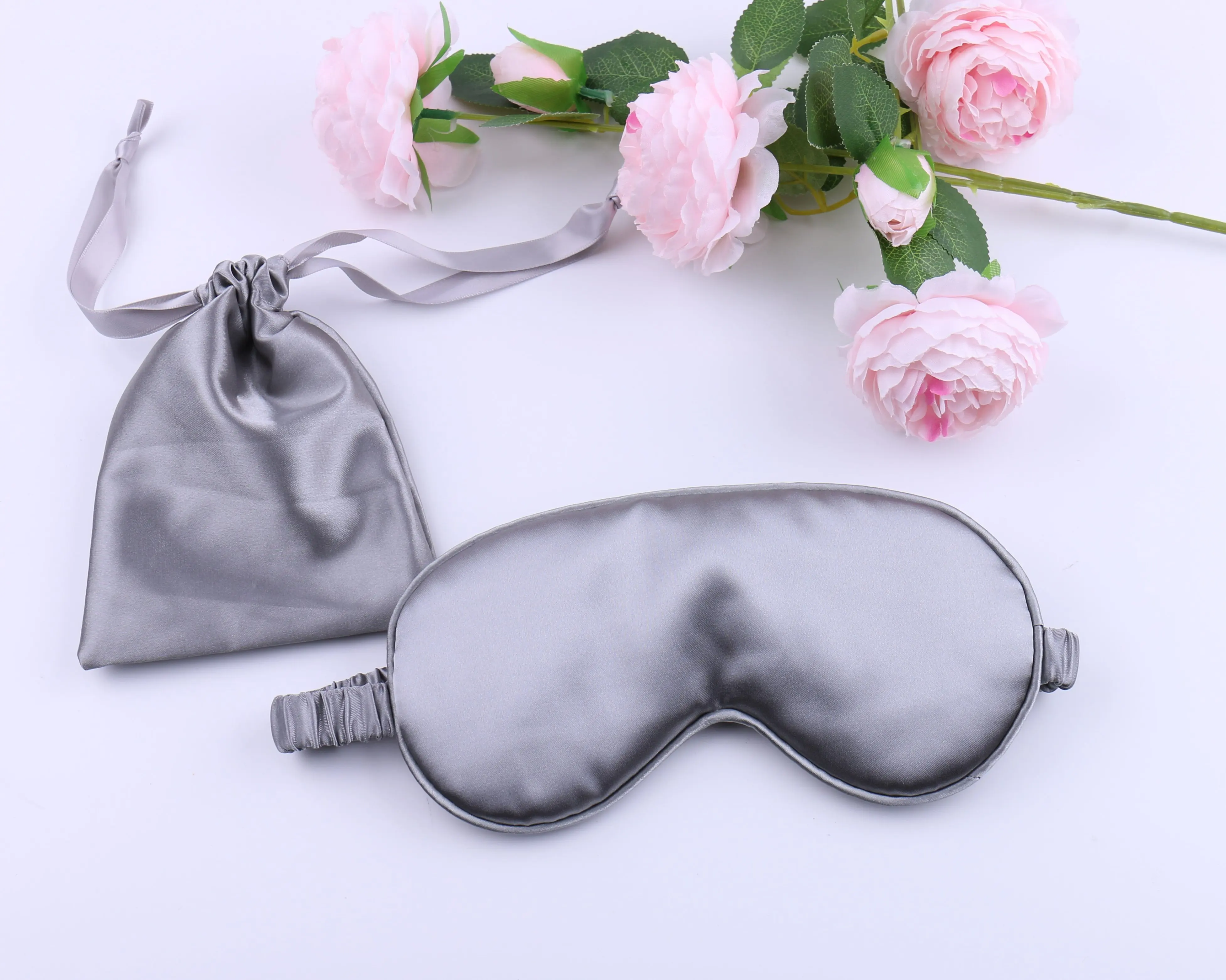 Атласная маска для сна на заказ мягкий подарок спа Праздничный Рождественский