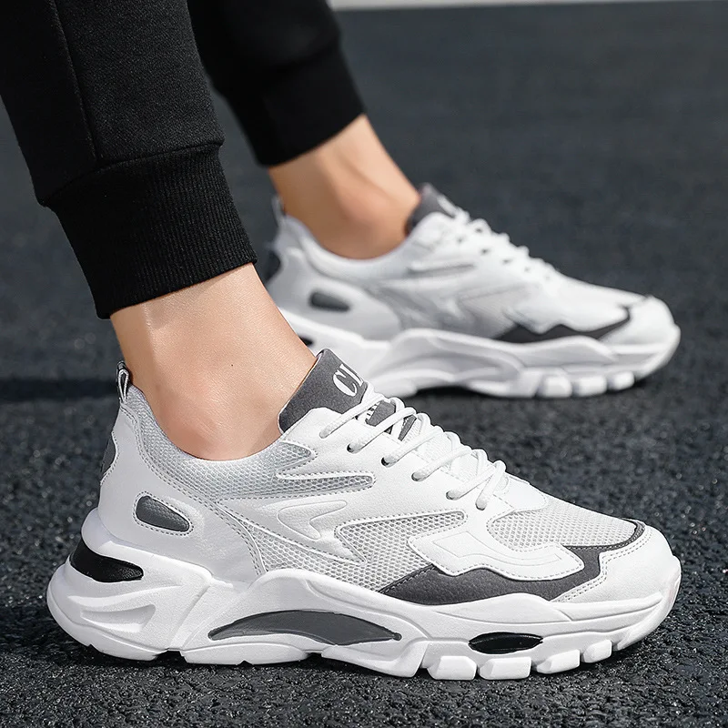 Для мужчин повседневная легкая обувь противоударный не хватает до дышащие