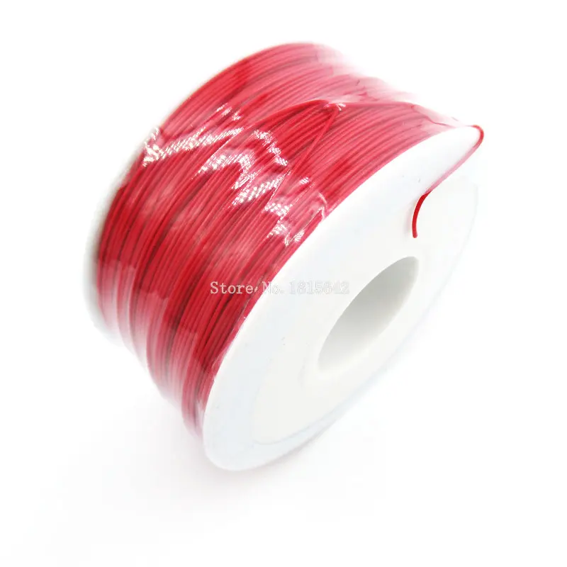 30AWG 0,5 мм PCB flying jumper wire OK line обертка ping Wrap гибкое изоляционное Оловянное покрытие 250 м 820 футов одиночный проводник