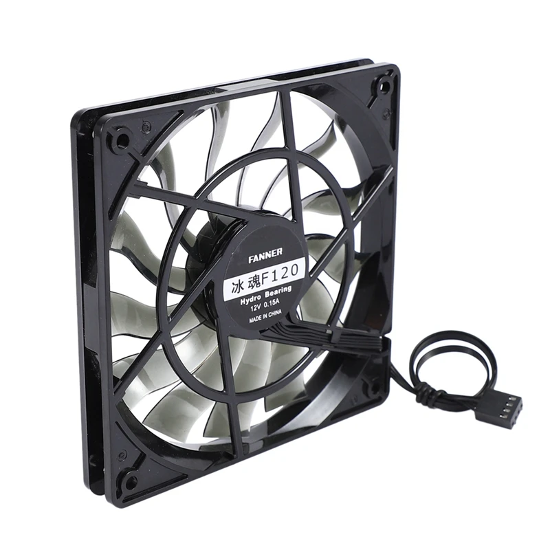 Настольный компьютер 1 комплект 12 В тихий вентилятор и шт. зажим Мини Портативный