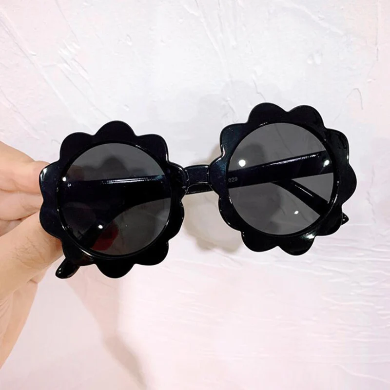 

Trendy Round Flower Kids Sunglasses Vintage Kids Polarized Sun Glasses Baby Children Uv400 Outdoor Car Sport Eyewear Accessories