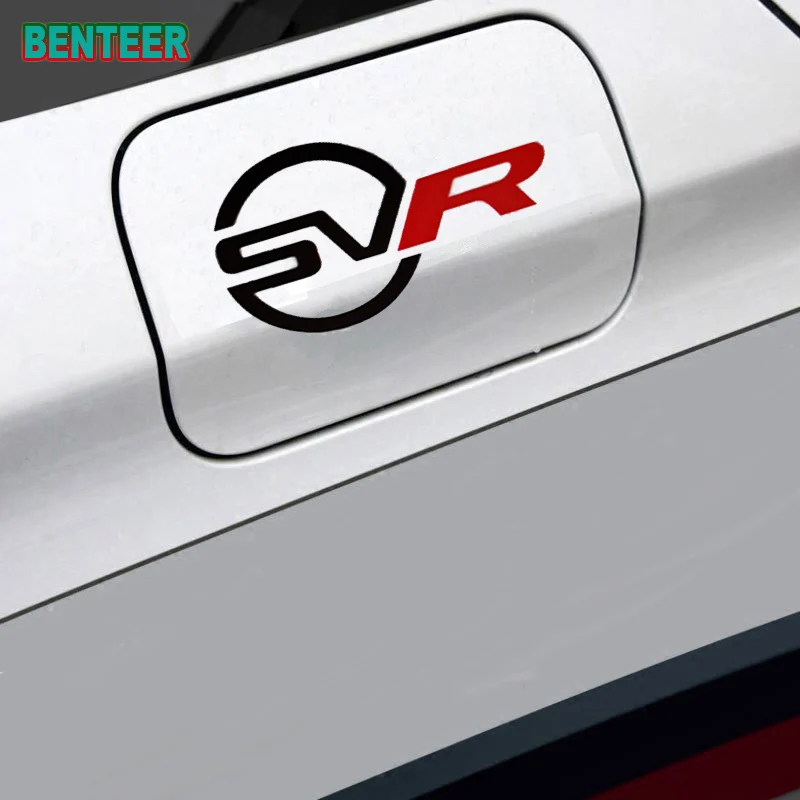 

1pc Reflective SVR Car tank cap sticker For Land Rover