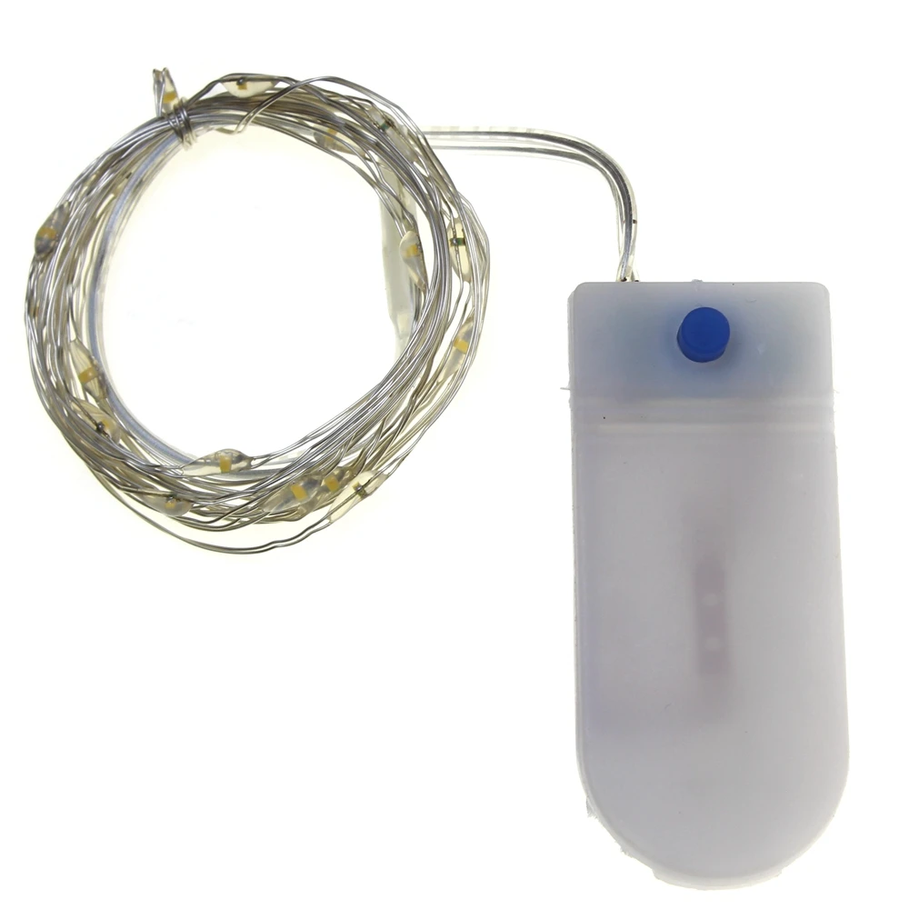 1 5 м 3 режима освещения Сказочный свет CR2032 на батарейках светодиодный