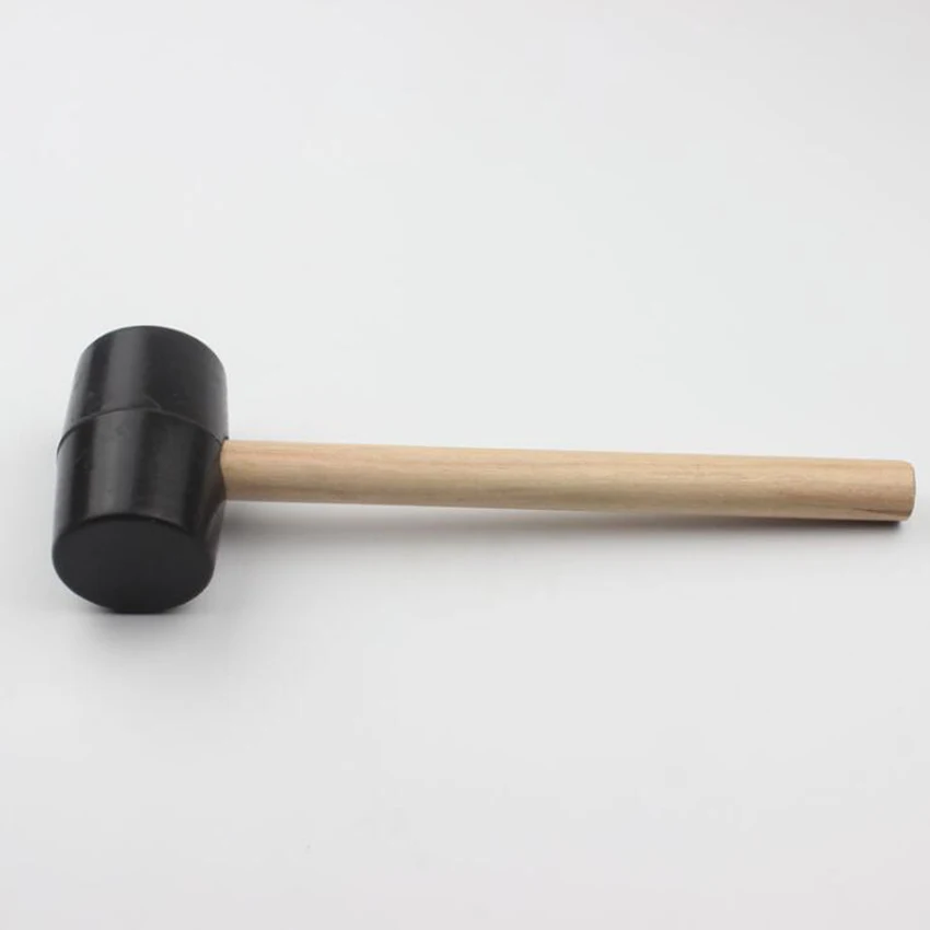 Резиновый молоток с деревянной ручкой резиновый для установки напольной плитки |