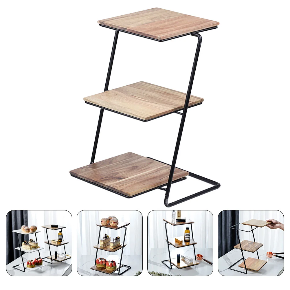 

1 Набор креативных подставок для тортов, праздвечерние чная витрина для тортов, трехуровневая витрина для тортов