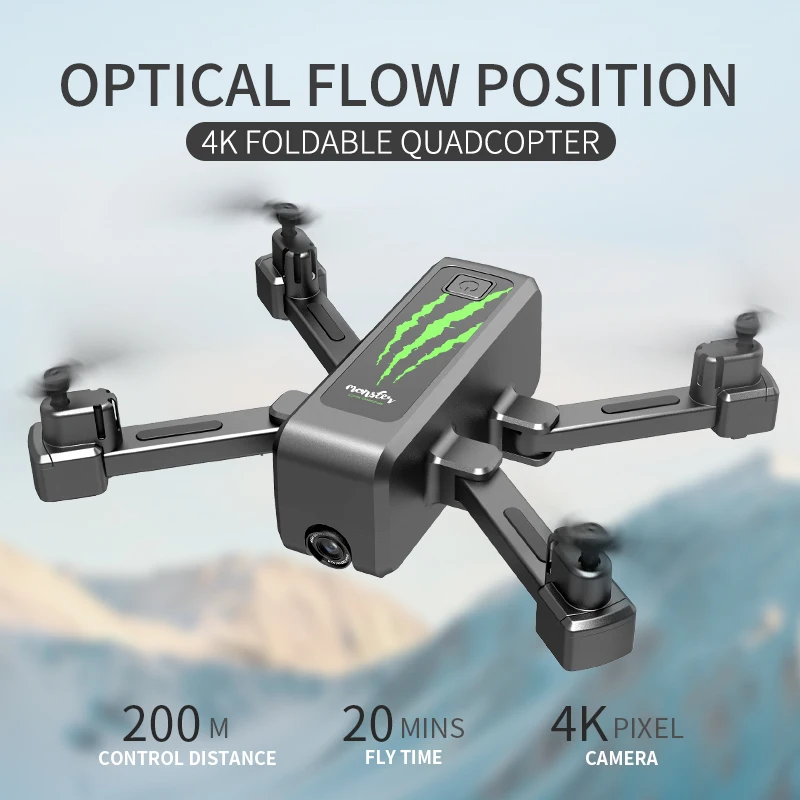 Дрон 4k HD широкоугольная камера 1080p wifi FPV высота может держать Плавание в течение 20 минут VR режим Квадрокоптер H5 Дрон VS Дрон E520S квадракоптер с камерой дрон с камерой квадрокоптер квадракоптер аккумулятор