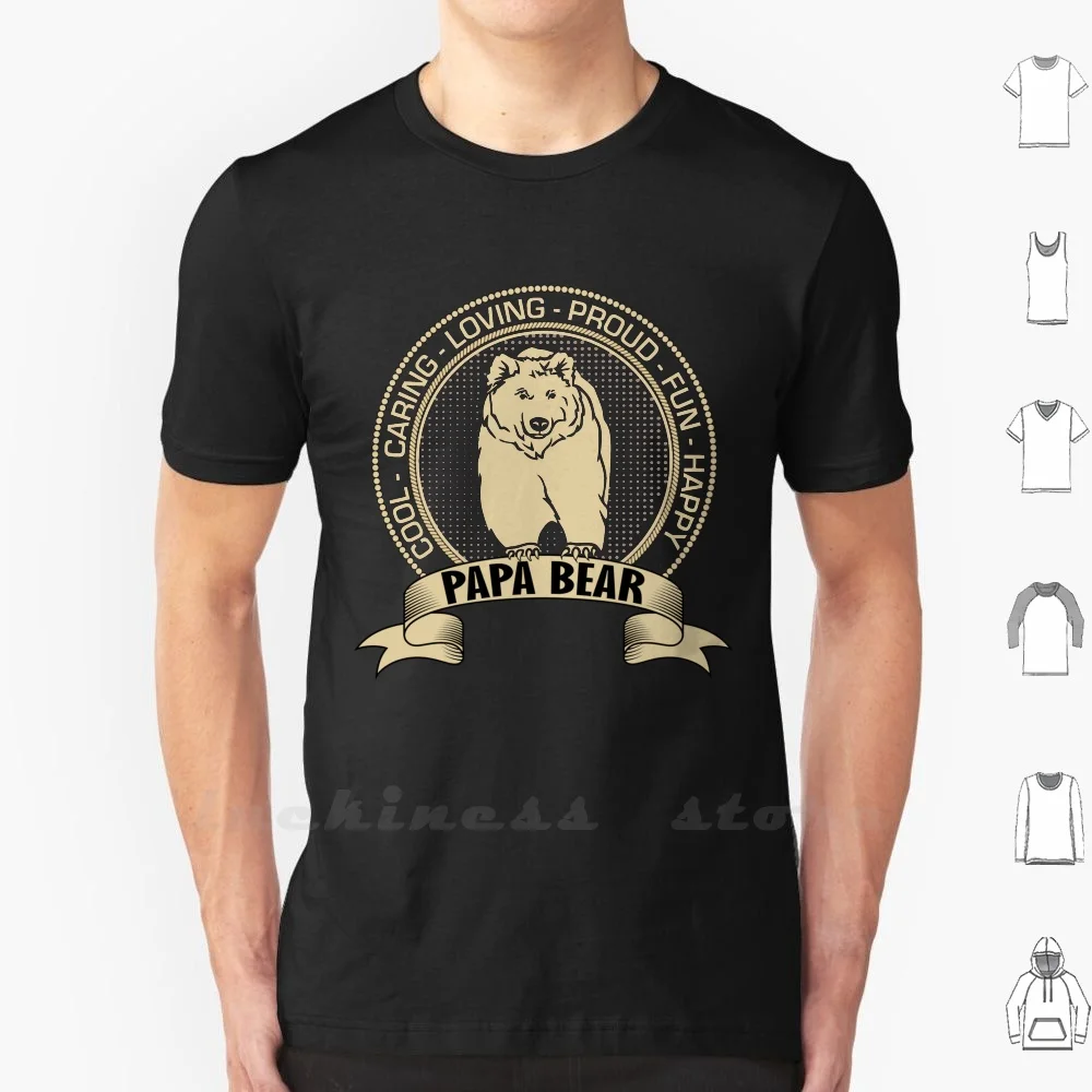 

Fiercely Protective Papa Bear Футболка 100% хлопок DIY S-6xl Protective Fun Fiercely отцы Ever Day Cool