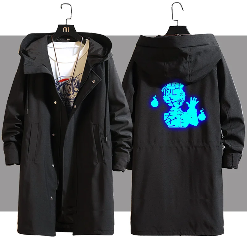 Anime Toilet-Bound Hanako-kun Hanako Nene Kou Minamoto Cosplay Hooded Hoodie Wind Coat Spring Autumn Men Women Thin Long Dust