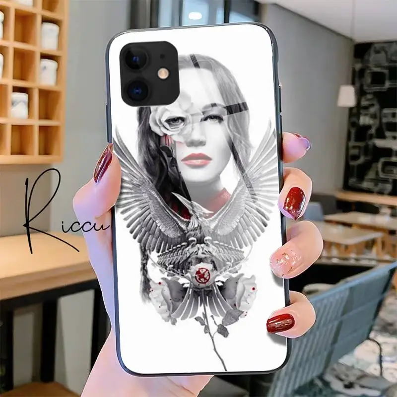 

The Hunger Games Phone Case Tempered Glass For iPhone 11 Pro XR XS MAX 8 X 7 6S 6 Plus SE 2020 12 Pro Max Mini case
