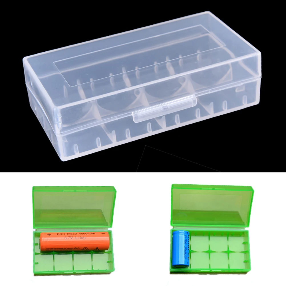 

5 Pcs/lot Mini Portable Plastic Waterproof Battery Storage Case Box For 18650 Outdoor Tools Color Random