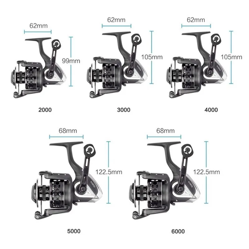 Пресноводная спиннинговая Рыболовная катушка для ловли карпа с морской водой