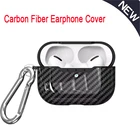 Чехол для наушников Airpods Pro из углеродного волокна, чехол для наушников Air Pods, аксессуары для наушников, защитный противоударный чехол для наушников Airpods Pro