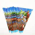 Одноразовые баннеры мстители для мальчиков, для дня рождения, 10 шт.компл.