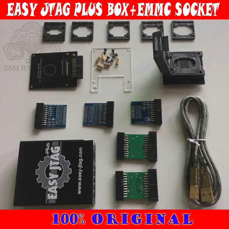 Полная версия gsmjustoncct Easy Jtag Easy-Jtag plus box EMMC socket для HTC/ Huawei/LG/ | Мобильные телефоны и