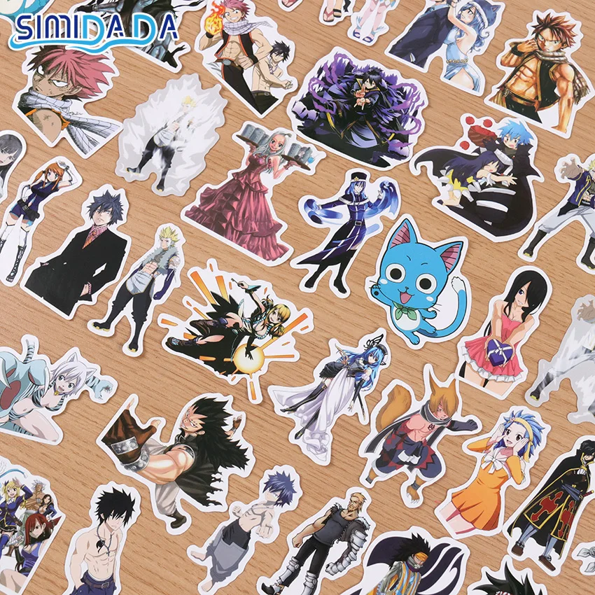 

50PCS Classic Anime Decoration Sticker Trolley Case Children's Notebook Car decoration Sticker