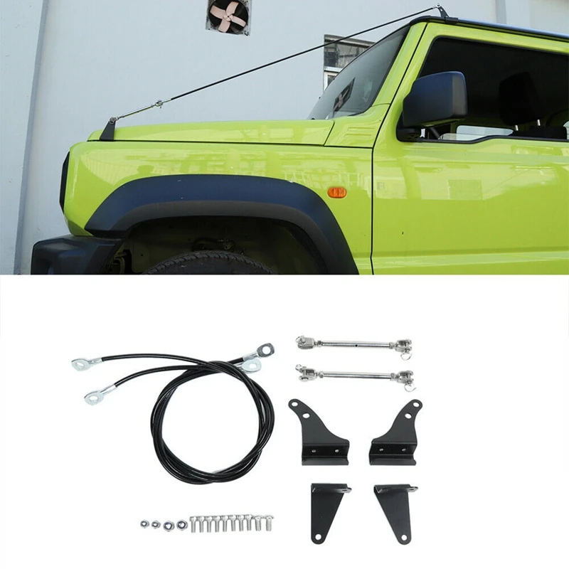 Obstacle Eliminate Rope Protector Accessories for Suzuki Jimny JB74 2019 2020 Deflect Low Hanging Branches Brush | Автомобили и