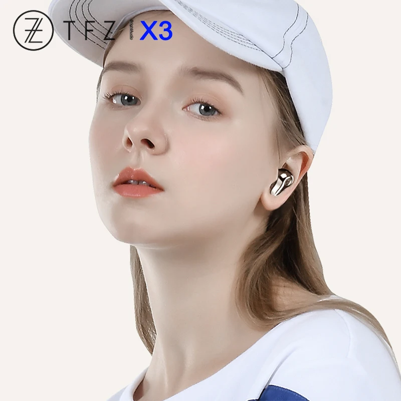 Спортивные наушники вкладыши TFZ X3 с двойным балансным арматурным Bluetooth 5 0