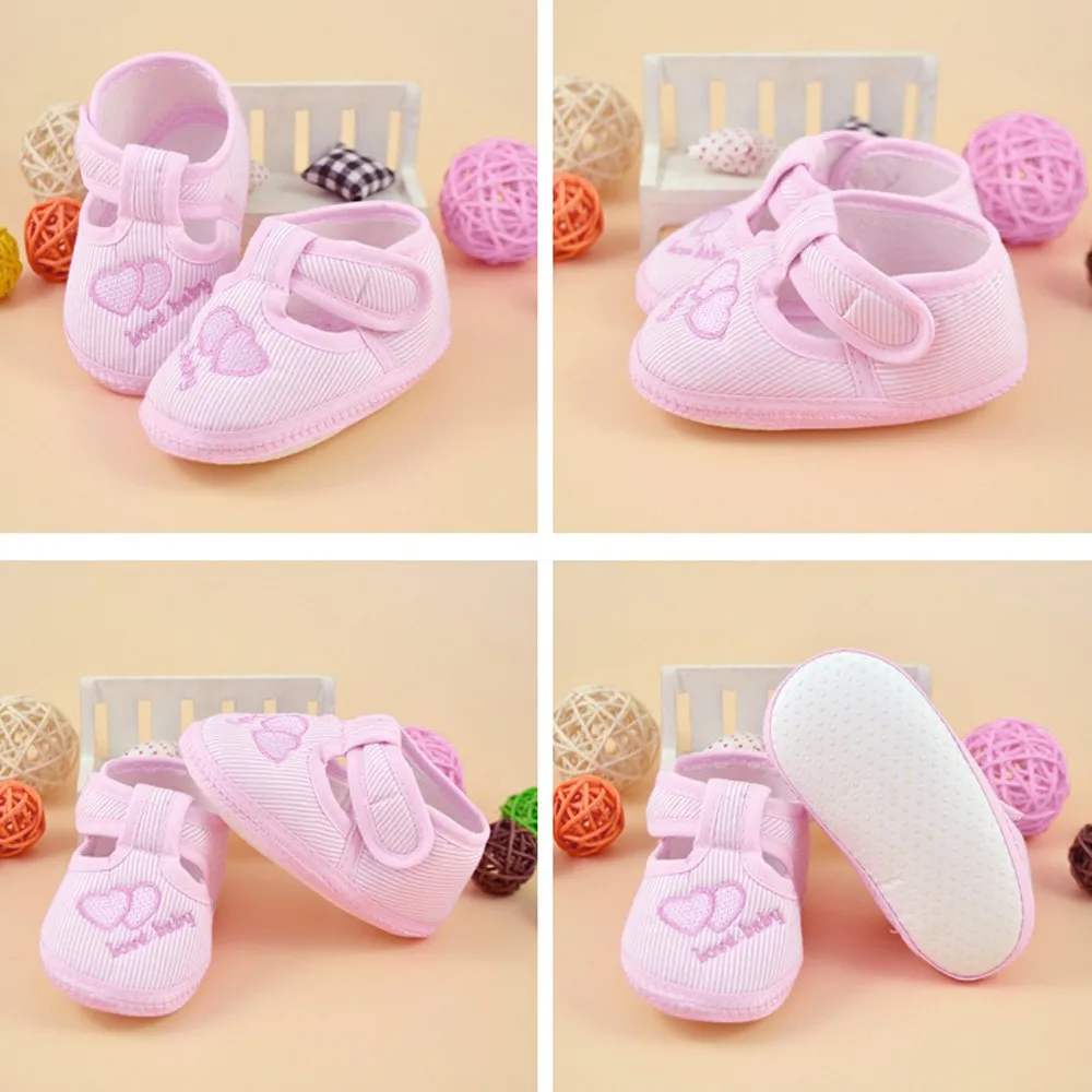 

Newborn Baby Girl Soft Sole Crib Toddler Shoes Canvas Sneaker Toddler Pink Shoes Kid Boy Shoes Sneakers Canvas Sneaker