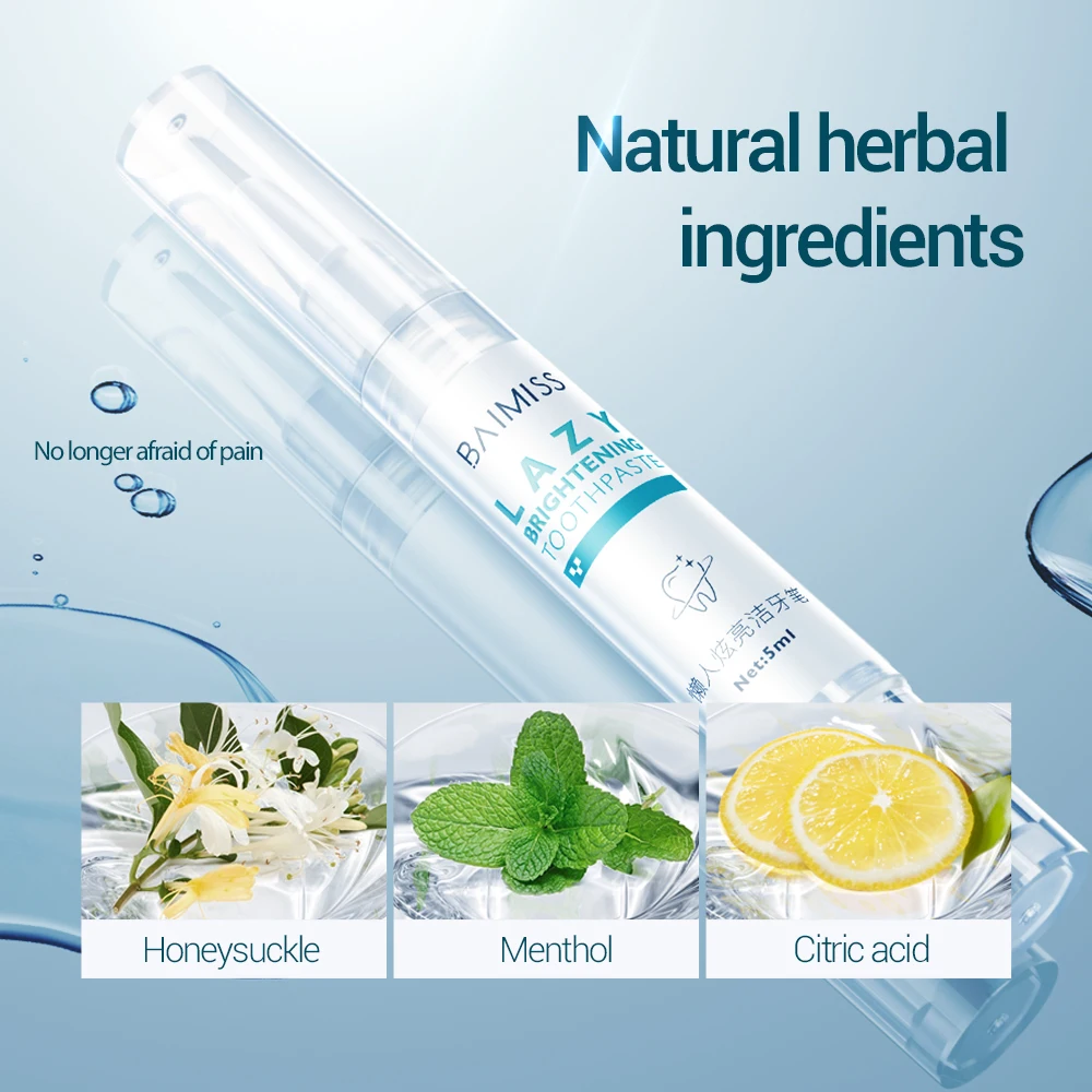 Ручка BAIMISS для отбеливания зубов зубная паста щетка сыворотка очищающие