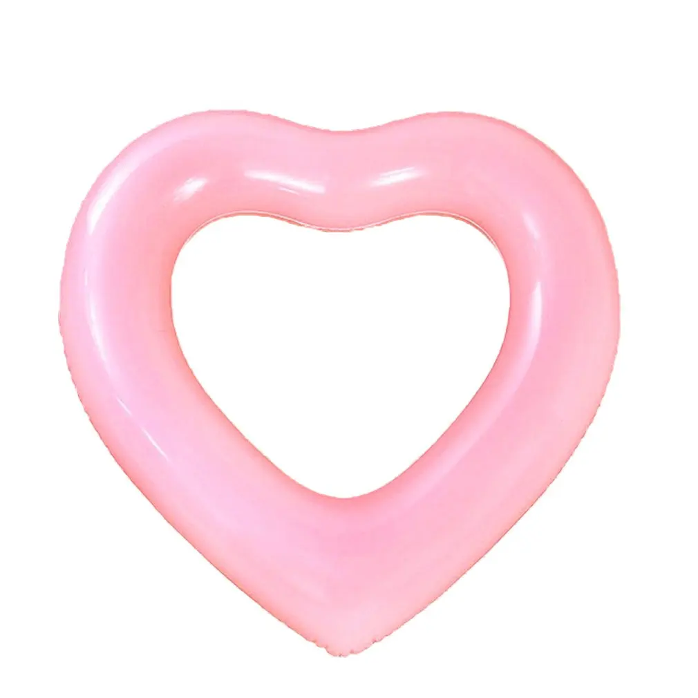 Плавательное кольцо надувное плавательное в форме сердца из пвх|Плавательные