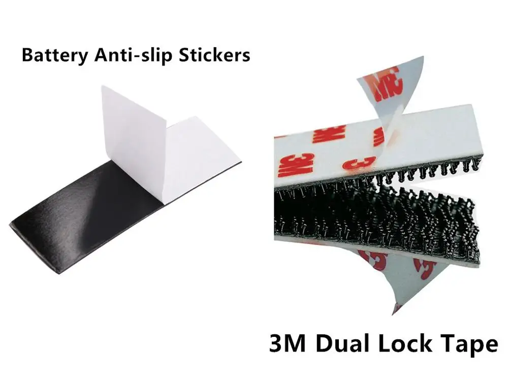 Клейкая крепежная лента 3M Dual Lock SJ3550 Black VHB тип 250/ (25 4 мм x 10 см) длина 60 см 6 шт. |